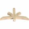Ekena Millwork Davenport Rough Sawn Timber Gable Bracket, Douglas Fir, 48"W x 28"H x 4"D x 4"F, 14/12 Pitch GBW048X28X0404DAV00RDF - alternate 5